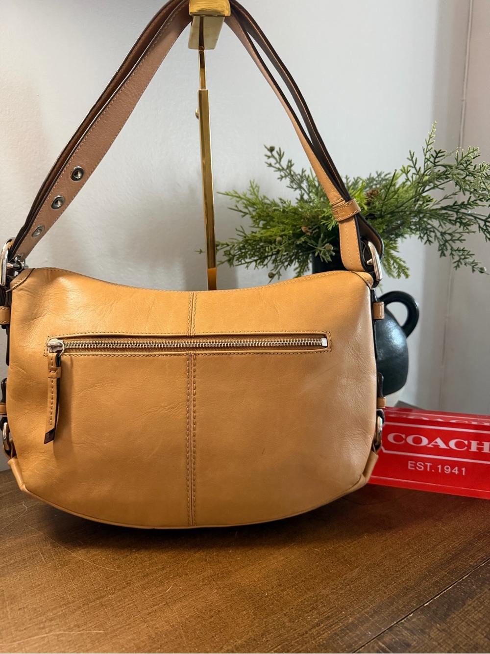 Coach Legacy Turnlock Flap Bag - Picture 2 of 16